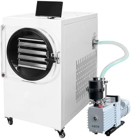 zzkd 60 vacuum freeze dryer for home food lyophilizer with vacuum pump food grade freeze dried for fruits candy fish milk pet foods one freeze drying area of 046